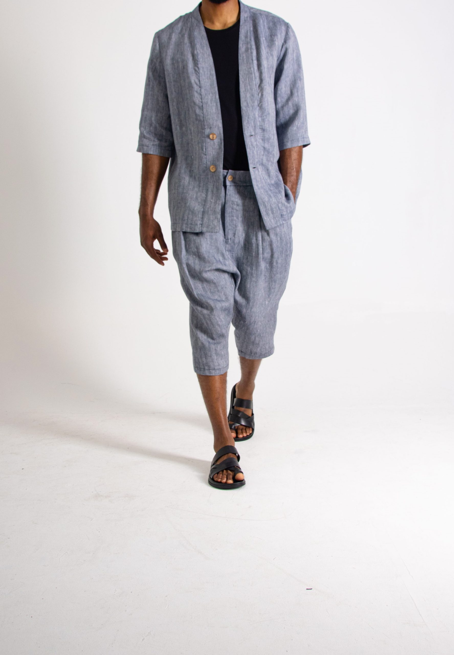 veste été et sarouel en lin